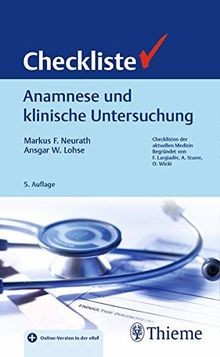 Checkliste anamnese und - anamnese,