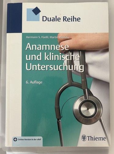 Duale reihe anamnese und - anamnese,