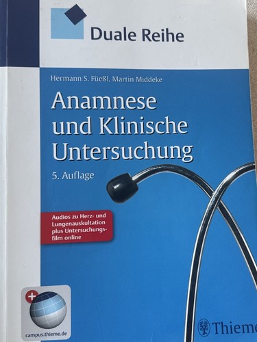 Duale reihe anamnese und - reihe,