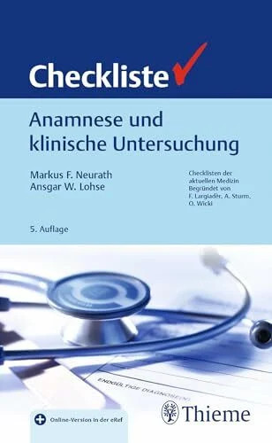Checkliste anamnese und - checkliste,